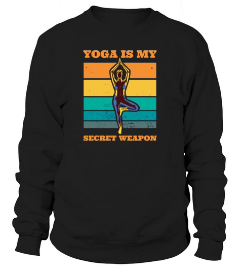 Yoga Woman Saying Funny Women's Sweatshirt