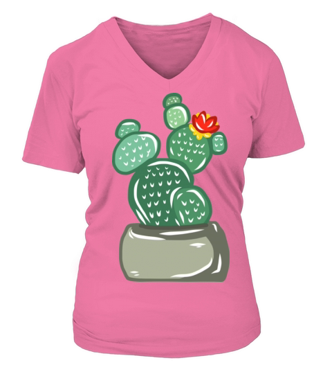 Cacti Women's V-Neck T-shirt