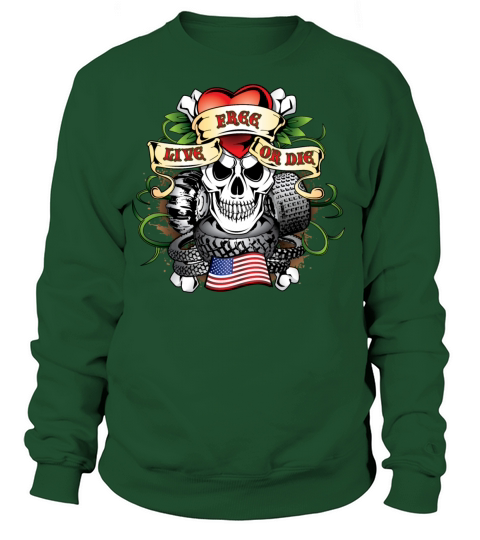 Live Free Or Die Off-Road Women's Sweatshirt