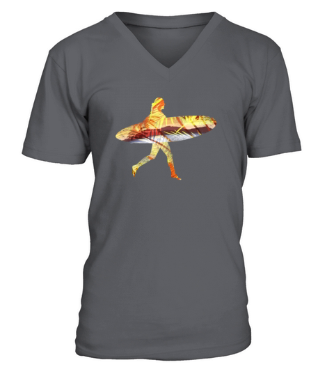 Surfing Men's V-Neck T-shirt