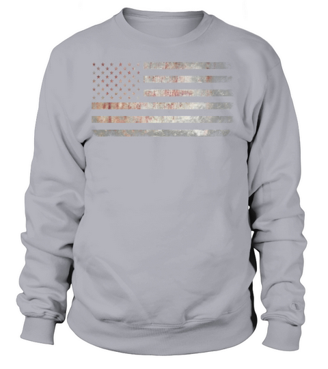Vintage USA Flag Women's Sweatshirt