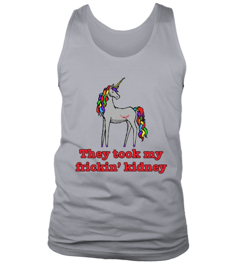 Charlie Unicorn They Took My Frickin Tank Top Unisex