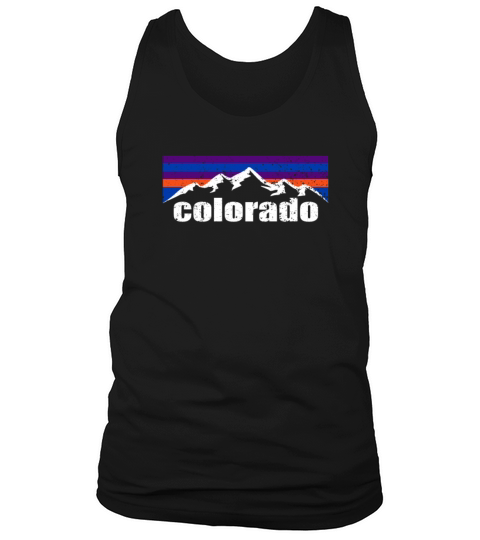 Colorado Berg Americas most mountainous state Men's Tank Top