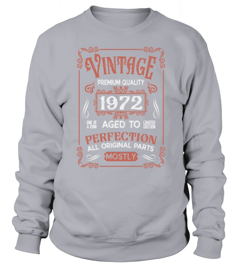 Birthday 1972 Vintage Men's Sweatshirt