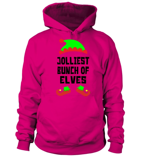 Jolliest Bunch Of Elves Women's Hoodie