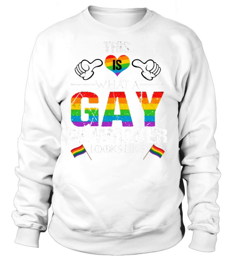 This Is What A Gay Filmmaker Looks Like LGBT Pride Women's Sweatshirt