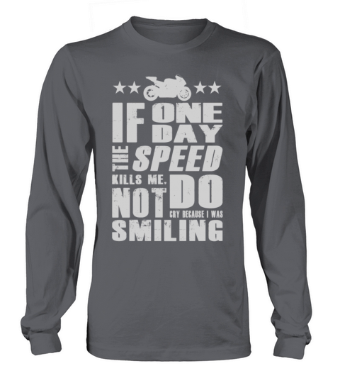 Paul Walker quote - If one day speed kills me Men's Long Sleeve