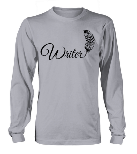 Writer write job hobby gift idea creative quill Women's Long Sleeve