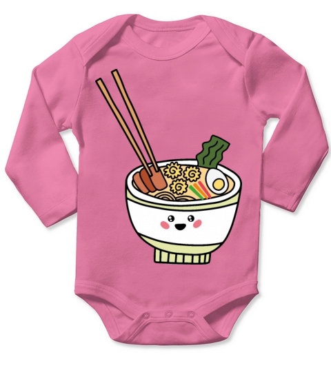 Ramen Long Sleeve Baby One-Piece
