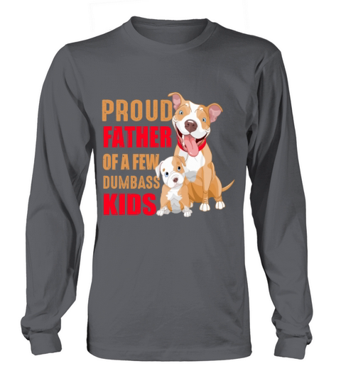 Proud father of a few dumbass kids Women's Long Sleeve