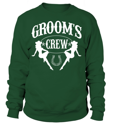 Old West Bachelor Party - Grooms Crew Version Men's Sweatshirt