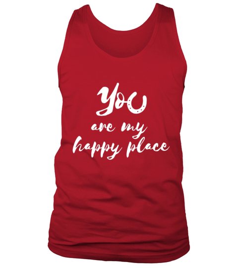 You are my happy place Equestrian Horse Love Men's Tank Top