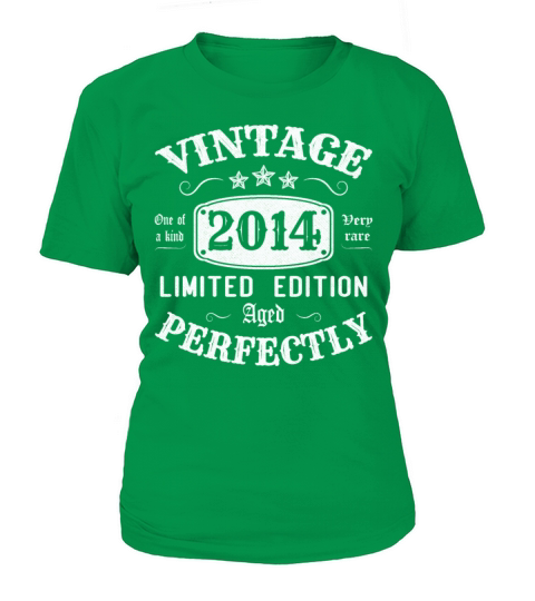 Vintage 2014 Limited Edition Aged Perfectly T-Shirt Woman