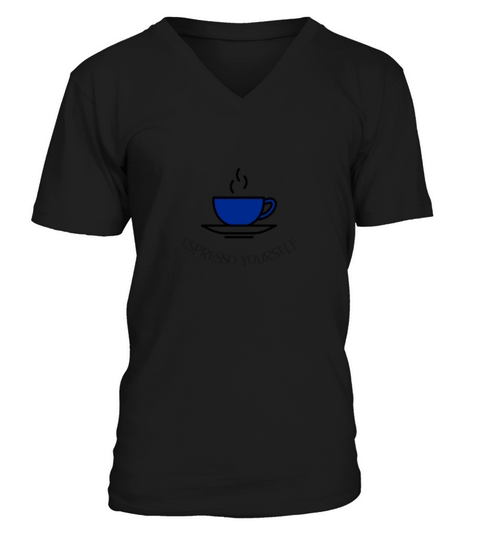 espresso yourself design Men's V-Neck T-shirt