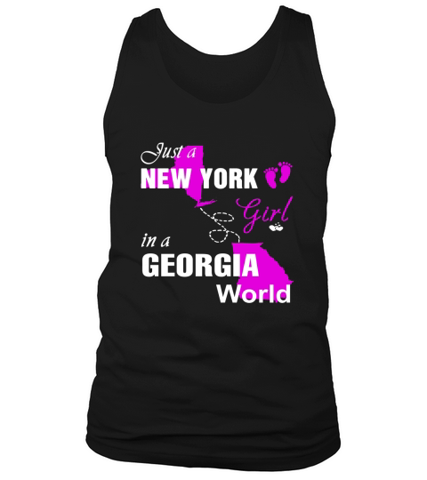 New York Girl In Georgia Tank Top Unisex