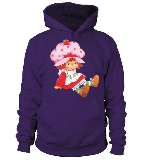 Strawberry Vintage Retro 80s 1980s Women's Hoodie