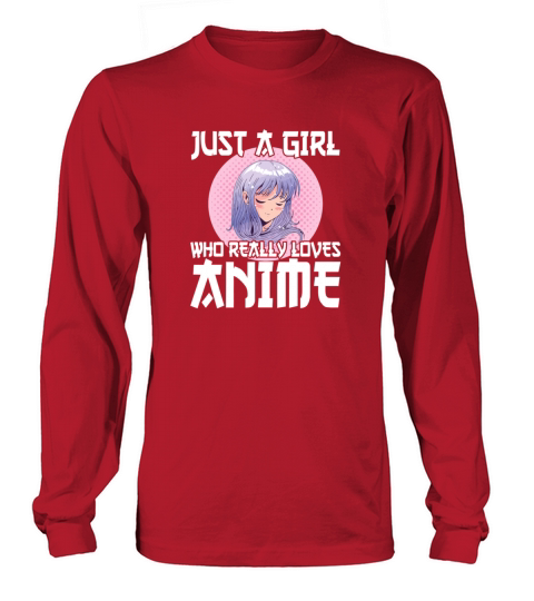 Anime Girl Merch Women's Long Sleeve