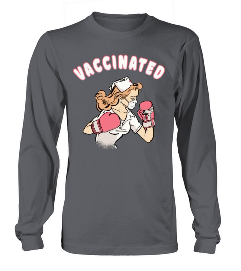 Nurse Vaccination Vaccinated nurse Women's Long Sleeve