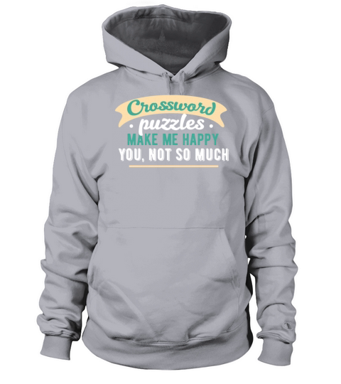 Crossword puzzles - Crossword puzzles make me happ Women's Hoodie