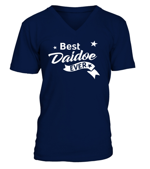 Best Daidoe Ever Shirt Irish Grandpa Black W V-Neck T-shirt