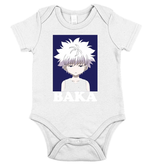 HUNTER X HUNTER  KILLUA ZOLDYCK Short Sleeve Baby One-Piece
