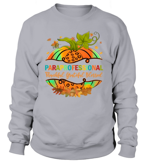 Paraprofessional Autumn Season Happy Fall Youall Men's Sweatshirt