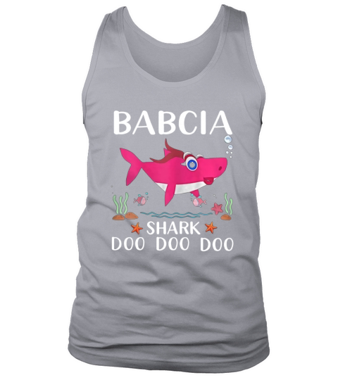 Babcia Shark Tank Top Unisex