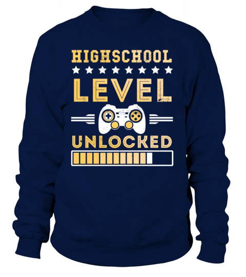 Highschool Level Unlocked Kids School Enrollment Women's Sweatshirt