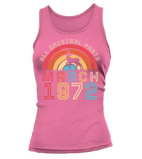 Original Vintage March 1972 Tank top Woman