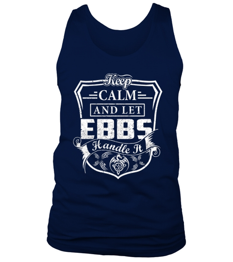 EBBS Last Name, Surname Tshirt Tank Top Unisex