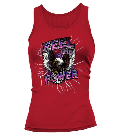 Eagle american thunder Feel the power gift Women's Tank Top