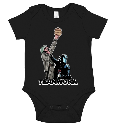 Funny Star Wars Darth Vader uses the force Short Sleeve Baby One-Piece