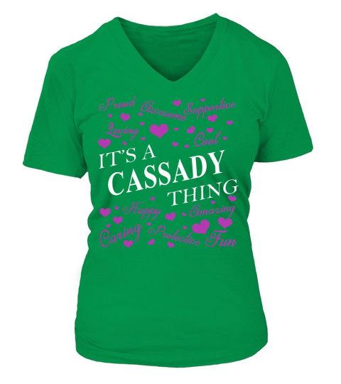 CASSADY Shirts - Its a CASSADY Thing Name Shirts V-neck T-Shirt Woman