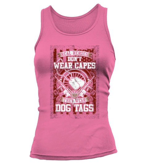 don t wear capes dog tags tshirt dog Women's Tank Top