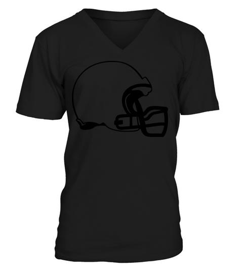football Men's V-Neck T-shirt
