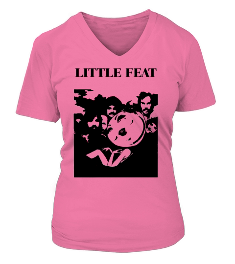 Little Feat Band Tshirt V-neck T-Shirt Woman