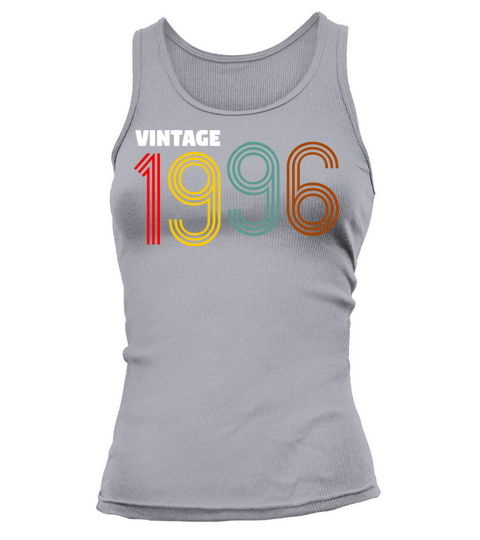 vintage 1996 Birthday Gift Shirt For Women And Men Women's Tank Top