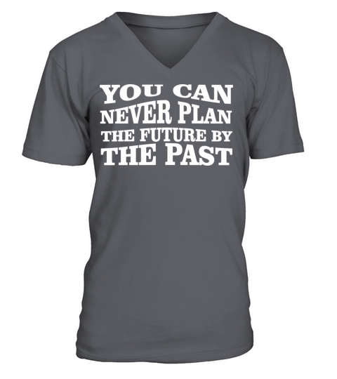 Future quote Men's V-Neck T-shirt