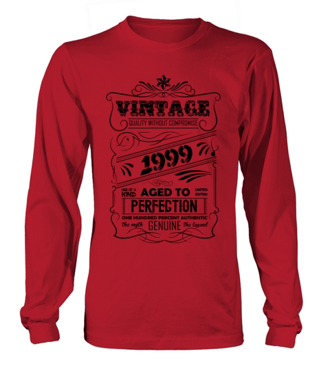 Vintage Aged To Perfection 1999 Women's Long Sleeve