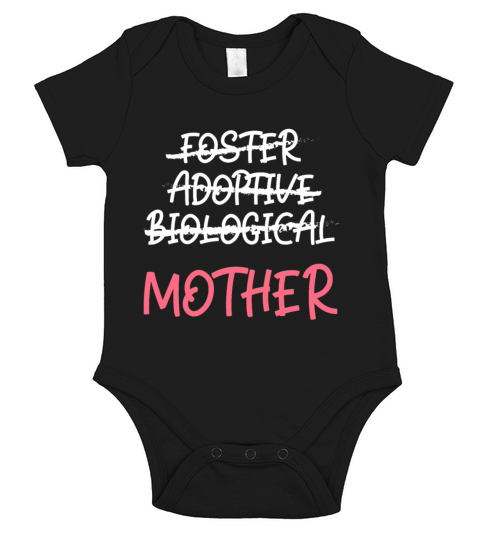 Adoption Announcement Day Family Gifts Mother Short Sleeve Baby One-Piece