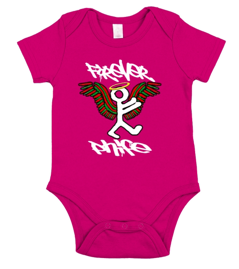 FOREVER PHIFE ANGEL Short Sleeve Baby One-Piece