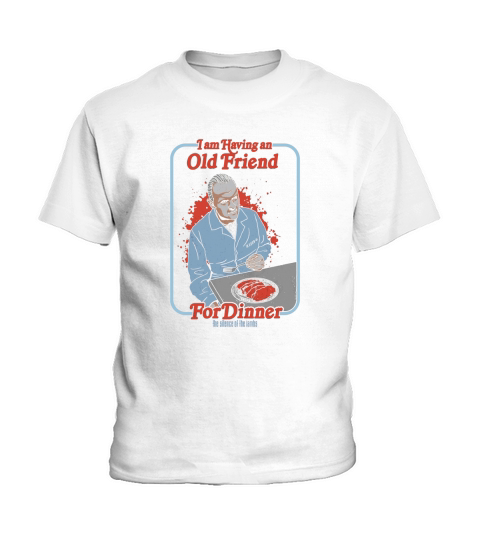 The Silence of The Lambs Old Friend for Dinner Kids T-Shirt