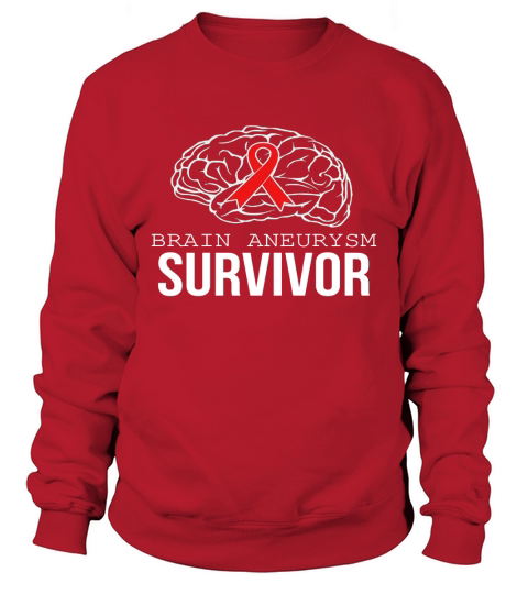 Brain Aneurysm Survivor T-Shirt for Men, Women, Kids Black Youth B07B89CWTM 1 Sweatshirt Unisex