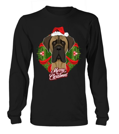Mastiff Lover I Merry Christmas Mastiff Women's Long Sleeve