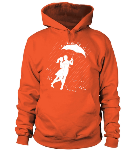 Couple under the Umbrella Women's Hoodie