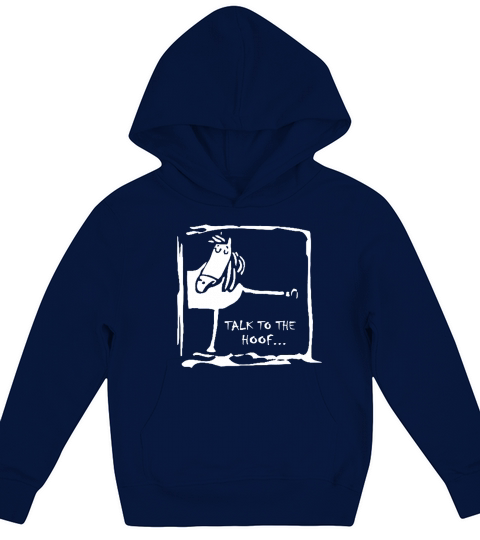 TALK TO THE HOOF Kids Hoodie
