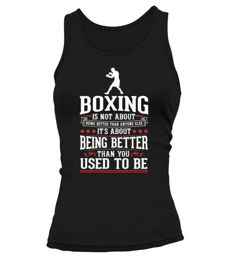 Boxing The Best of You T-Shirt Tank top Woman