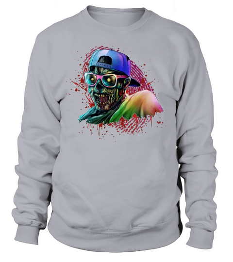 retro zombie Women's Sweatshirt