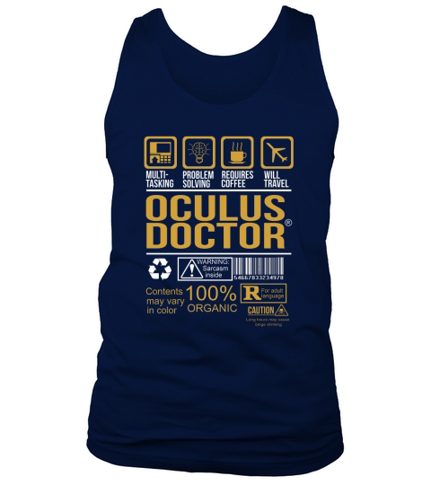 OCULUS DOCTOR Tank Top Unisex
