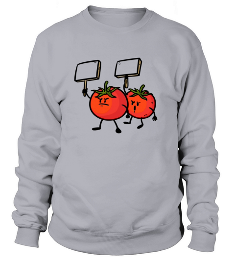Comic Style Tomatoes Women's Sweatshirt
